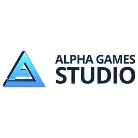 logo of alpha games studio